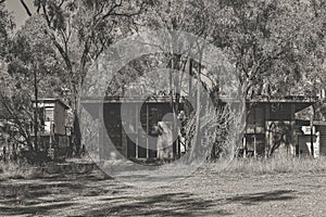 Housing On The Gem Fields In Outback Australia