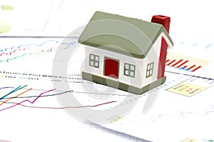 Housing market concept image