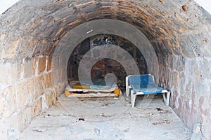 Housing in an old dugout