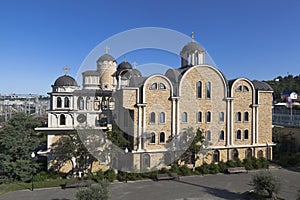 Housing Shelter for the content lonely aged people with the churches of the Annunciation, St. Saint Spyridon Trimifuntskogo Wonder