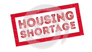 Housing Shortage rubber stamp