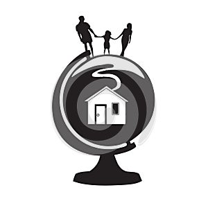 Housing theme vector illustration