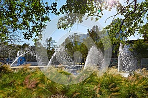 Houston Discovery green park in Texas