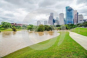 Houston Downtown Flood