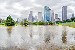 Houston Downtown Flood