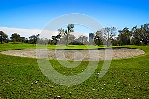 Houston golf course in Hermann park