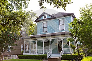 Houston Heights Blvd townhouses in Texas US