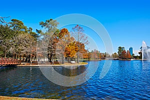 Houston Hermann park Mcgovern lake