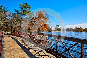 Houston Hermann park Mcgovern lake