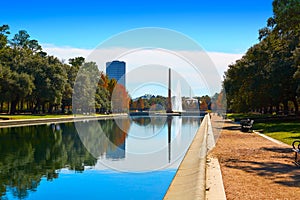 Houston Hermann park Pioneer memorial obelisk