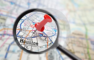 Houston map