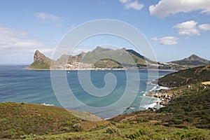 Hout Bay from Chapmans Peak photo