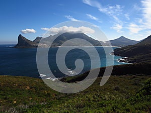 Hout bay and mountains, Western Cape