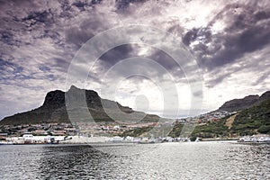 Hout Bay, stormy skies photo