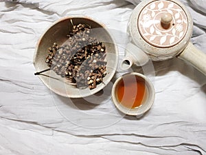 Houttuynia herb red tea