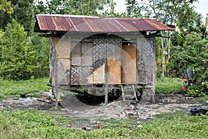 Hovel, shanty, shack in Philippines photo