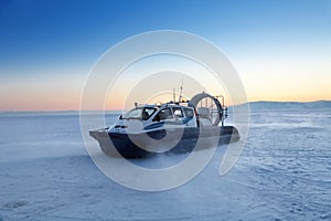 Hovercraft on the Baikal photo