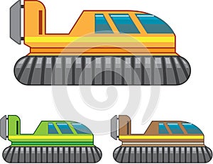 Hovercraft illustration photo