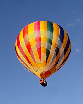 Hovering Hot air balloon