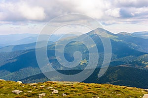 Hoverla the highest peak of ukraine