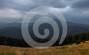 Hoverla mountain the highest mountain of Ukraine