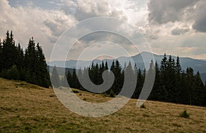 Hoverla mountain the highest mountain of Ukraine