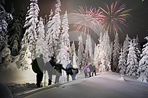 Hoverla night ascent