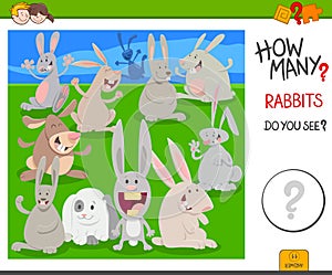 How many rabbits educational task