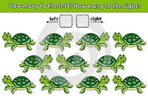 How many to the left and to the right-2