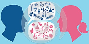 How men and women communicate