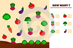 How much is the game. cute vegetables
