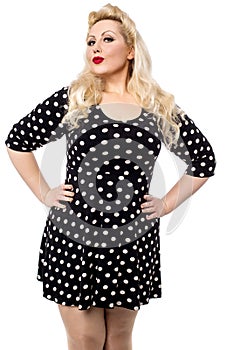 How is my polka dots dress ?