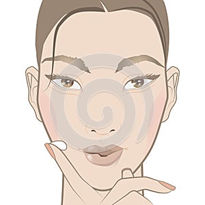 How to apply face cream