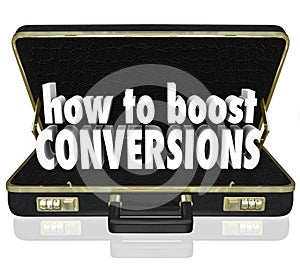 How to Boost Conversions Briefcase Increase Sales Closing Rate