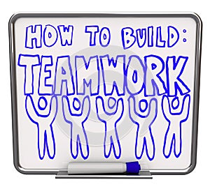 How to Build Teamwork - Dry Erase Board