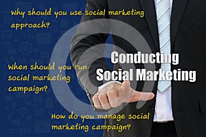 How to conduct social marketing campaign