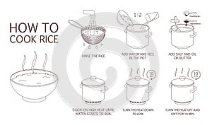 How to cook rice an easy recipe