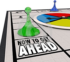 How to Get Ahead Board Game Advance Career Move Forward