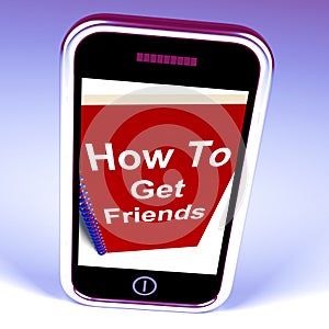 How to Get Friends on Phone Represents Getting Buddies