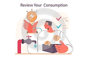 How to get through a recession. Consumption review as a risk management