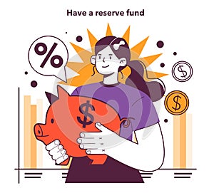 How to get through a recession. Reserve fund as a risk management