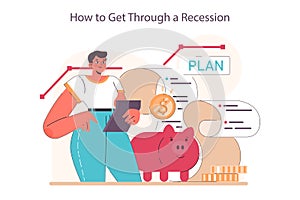 How to get through a recession. Risk management, effective tips