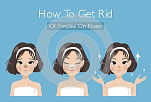 How to get ride pimple lady