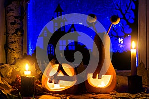 How To Make Halloween Pumpkins Into Jack O Lanterns. Perfect Halloween Decoration.