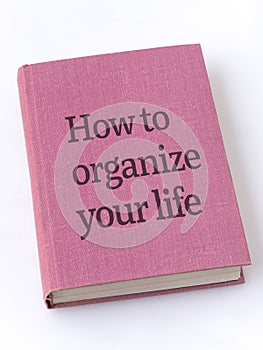 How to organize life book