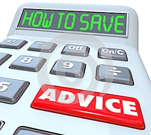 How to Save Advice Financial Advisor Guidance Calculator