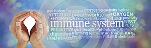 How to SHIELD and boost your Immune System Word Cloud photo