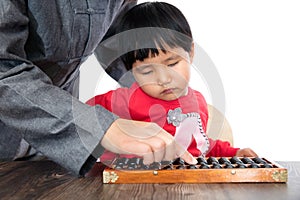 Na tradiční čínština výpočetní nástroje na vypočítat korále v dospělý vzdělání 