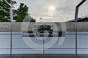 Howard Beach-JFK Station - NYC Subway