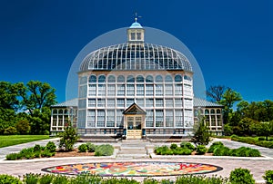 The Howard Peters Rawlings Conservatory, in Druid Hill Park, Baltimore